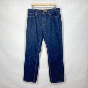 NWOT Great Northwest Clothing Company Mens Dark Wash Straight Leg Jeans 36x32